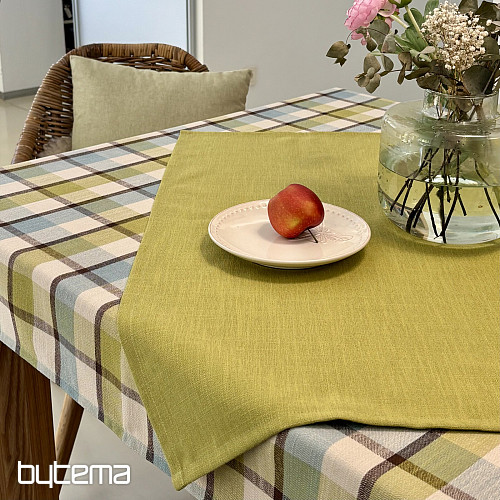 Tovaglia e sciarpa VALS GREEN