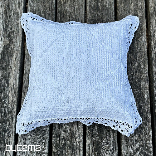 Copertura decorativa in pizzo, pizzo bianco