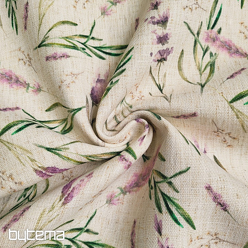 Tessuto decorativo LAVENDER LINO