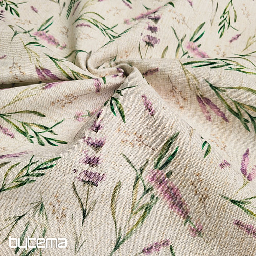 Tessuto decorativo LAVENDER LINO