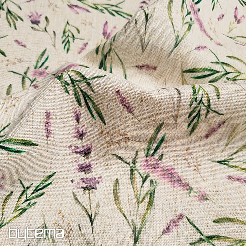 Tessuto decorativo LAVENDER LINO