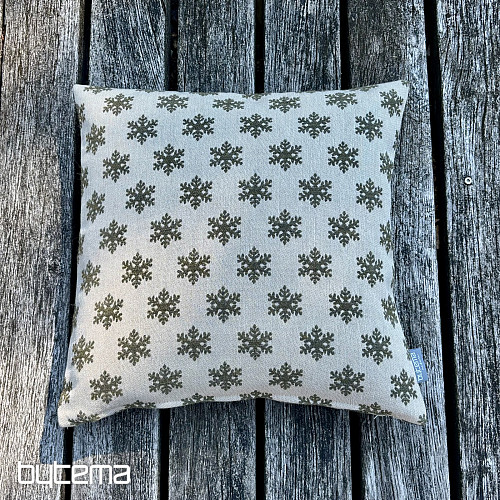 Rivestimento decorativo di lusso con fiocchi marrone-verde B