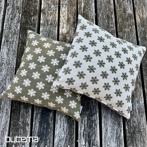 Rivestimento decorativo di lusso con fiocchi marrone-verde B