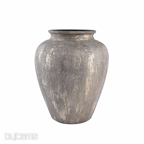 Vaso in ceramica TAVIR 24x30 color oro rustico