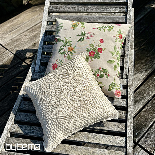 Federa decorativa con FIORI OREGON
