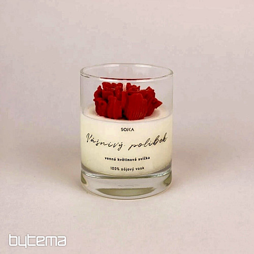 Candela profumata ai fiori