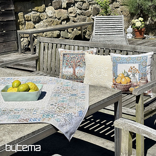 Tovaglia e sciarpa in arazzo MOSAICO VINTAGE
