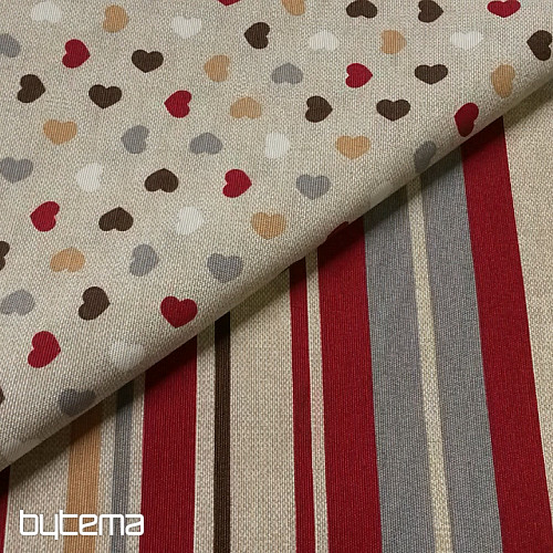 Tessuto decorativo BUHOS RAYA