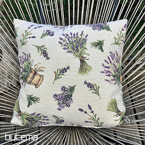 Fodera per cuscino arazzo FIORE DI LAVANDA
