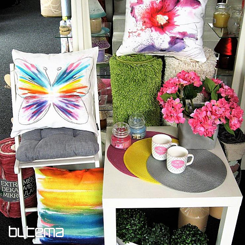 Fodera per cuscino decorativo ARCOBALENO PASTELLO