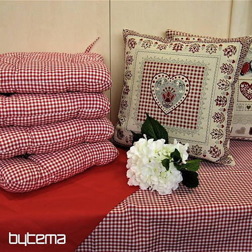 Tessuto decorativo IBIZA rosso