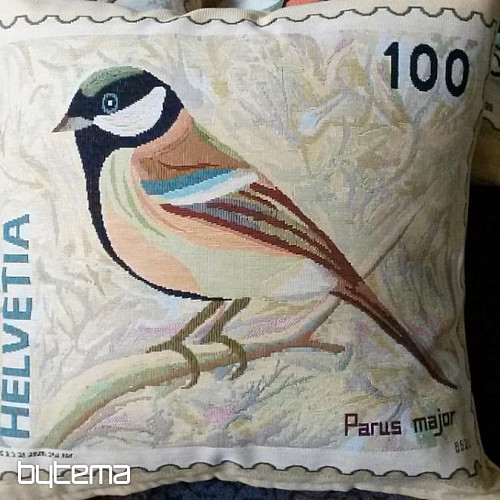 Fodera per cuscino decorativo POST STAMP BUTTERFLY