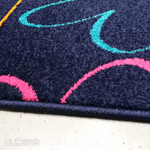 Tappeto circolare per bambini CUORI