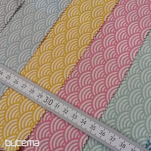 Tessuto di cotone SUSHIS grigio scuro