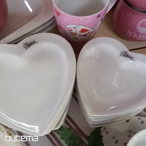 Il cuore del piatto è bianco