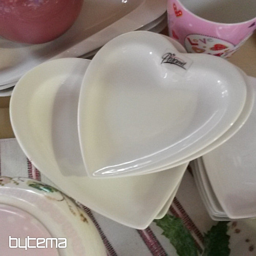 Il cuore del piatto è bianco