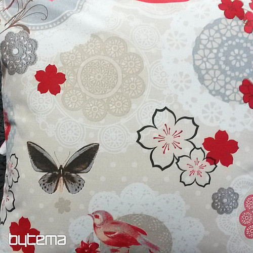Fodera per cuscino decorativo FLOW ROSSO