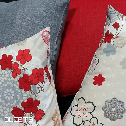 Fodera per cuscino decorativo FLOW ROSSO