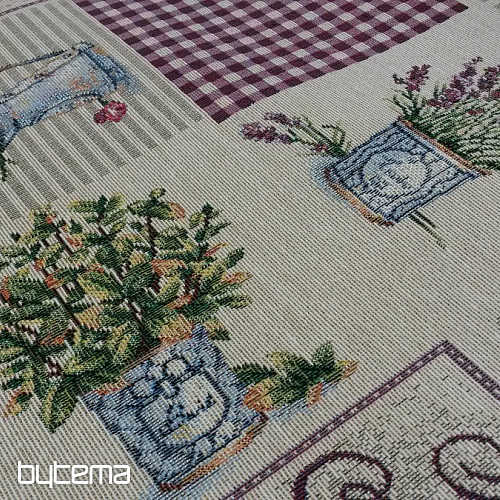 Tessuto arazzo FIORI DELLA PROVENZA