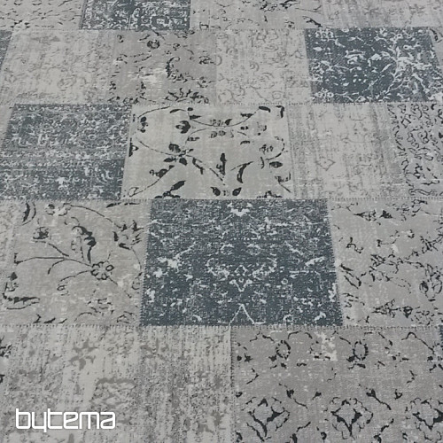 tappeto moderno PIAZZO 12168 grigio-blu
