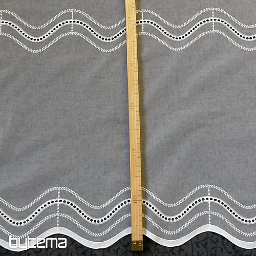 Tenda con bordo ricamato 375