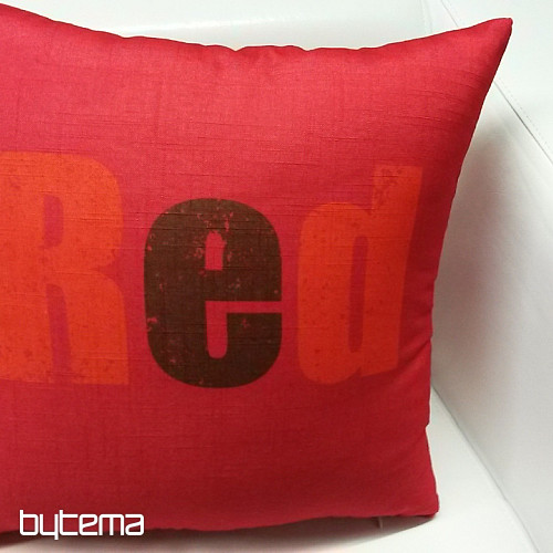 Fodera per cuscino decorativo COLORI ROSSO
