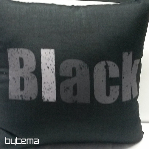 Fodera per cuscino decorativo COLORI NERO