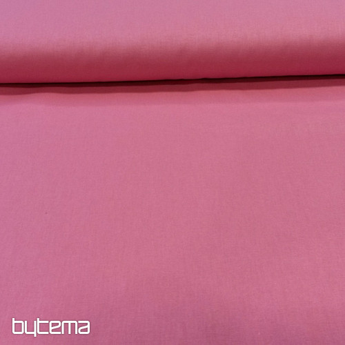 Tessuto di cotone UNI ROSA