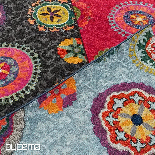 Tappeto in pezzi MANDALA marrone