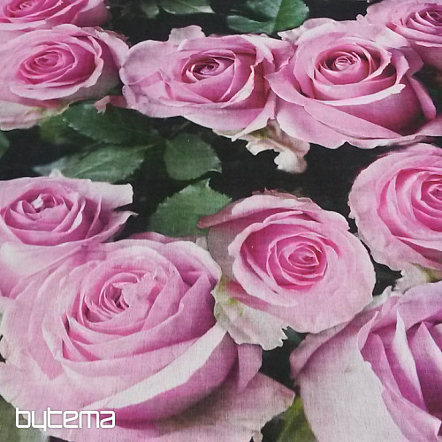 Tessuto decorativo Rose stampa digitale 3D