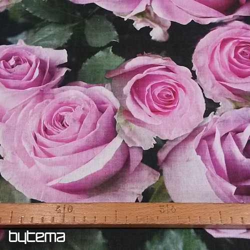 Tessuto decorativo Rose stampa digitale 3D