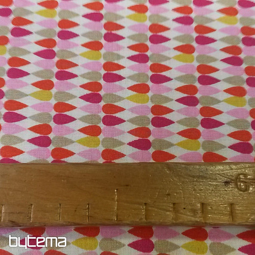 Tessuto decorativo PLIMA rosa