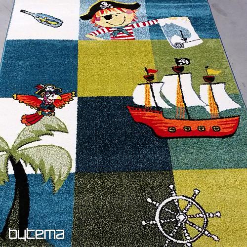 Tappeto per bambini PIRATA MONDO