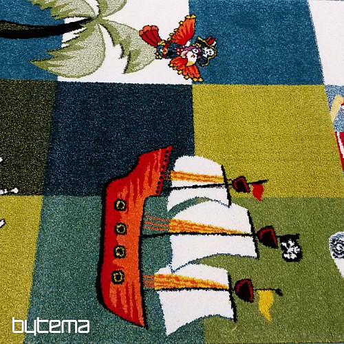 Tappeto per bambini PIRATA MONDO