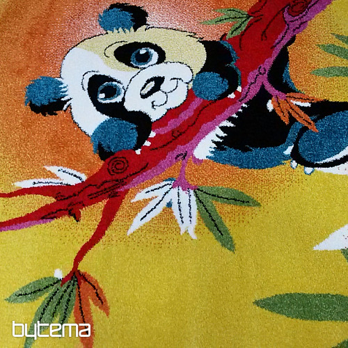 Tappeto per bambini PANDA su albero