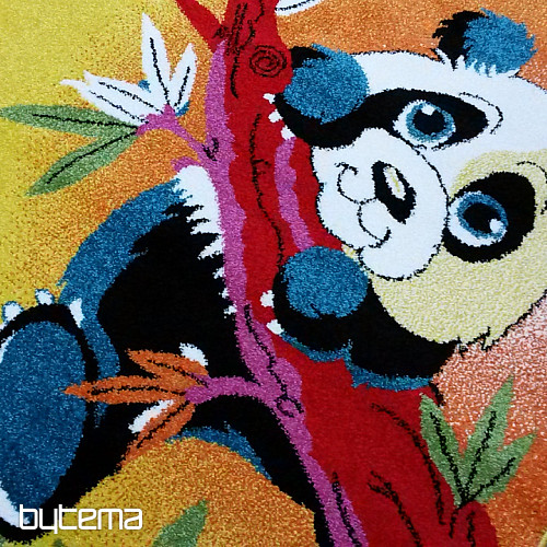 Tappeto per bambini PANDA su albero