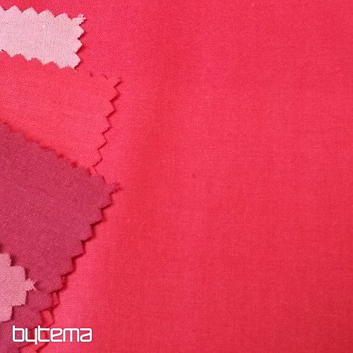 Tessuto di cotone rosso UNI