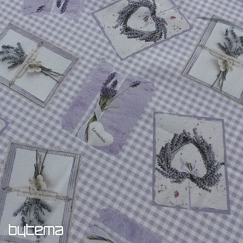 Tessuto decorativo LAVENDER CHAMP C