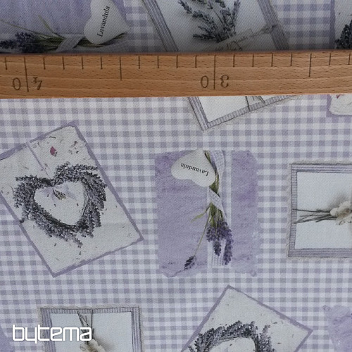 Tessuto decorativo LAVENDER CHAMP C