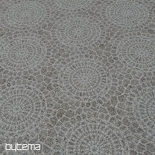 Tessuto decorativo pregiato PIZZO beige