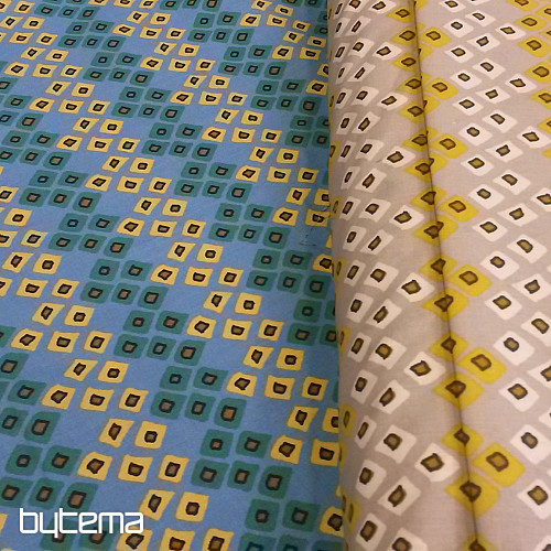Tessuto decorativo ETNO DOZALI blu