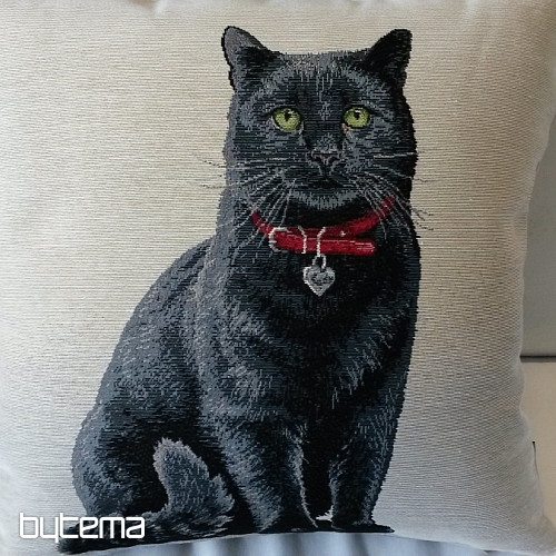 Fodera per cuscino Tapestry NERO CAT
