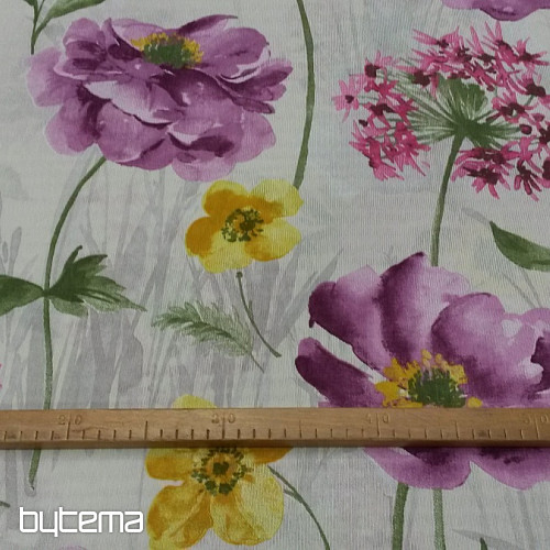Tessuto decorativo MARCELA LILA 280 cm