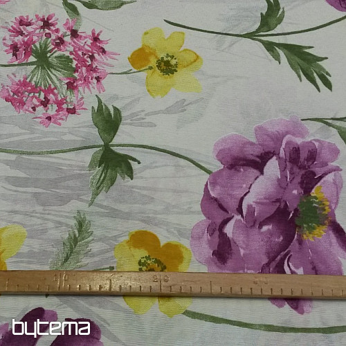 Tessuto decorativo MARCELA LILA 280 cm