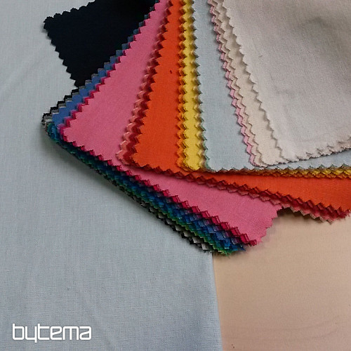 Tessuto cotone UNI azzurro