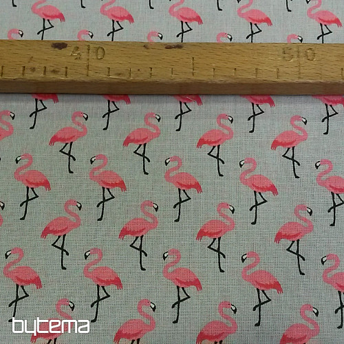 Tessuto decorativo FLAMINGO grigio