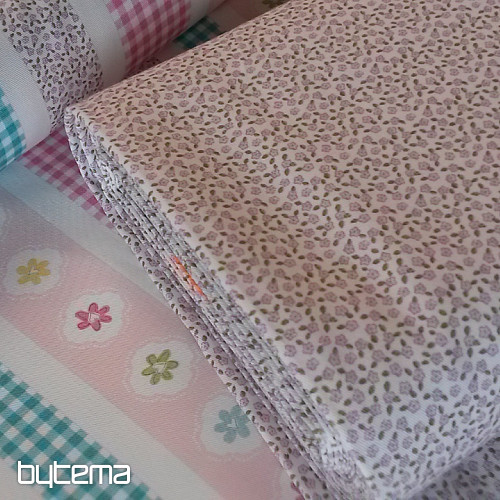 Tessuto decorativo TWIST FLOWER rosa
