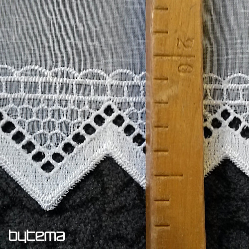 Tenda ricamata 309 bianca