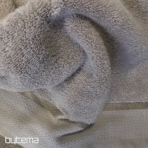 Asciugamano e telo da bagno MIKRO beige grigio
