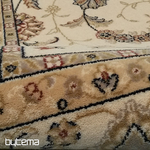 Tappeto classico in lana ORIENT crema